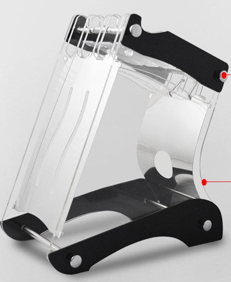 Modern acrylic kitchen knife organizer