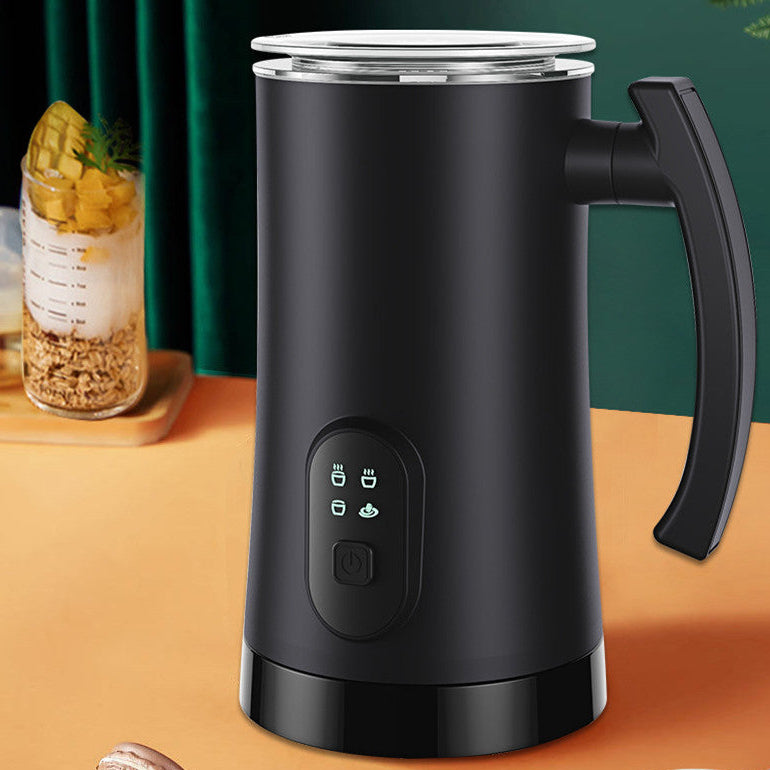 Electric milk frother for homemade lattes