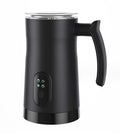 Compact milk frother for home coffee drinks