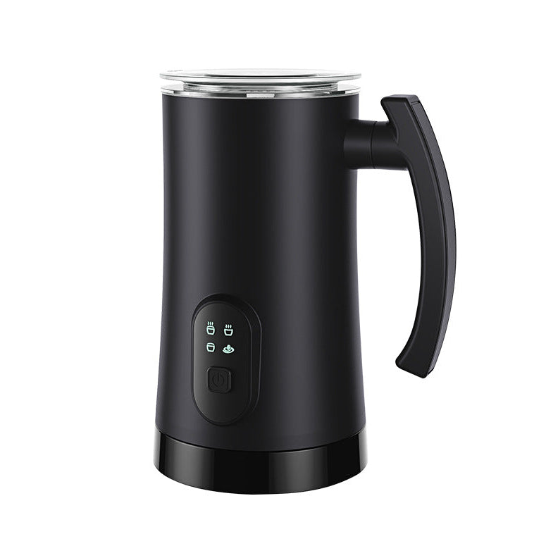 Stainless steel electric milk frother for kitchen